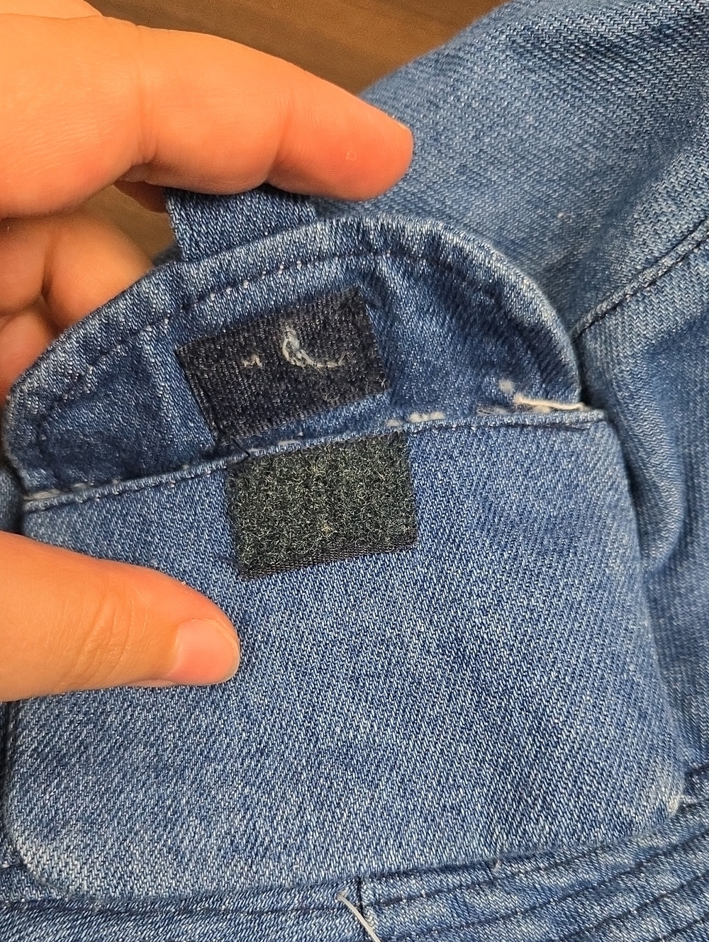 Denim Size L/XL Medium Wash Denim Bucket Hat - Picture 6 of 8